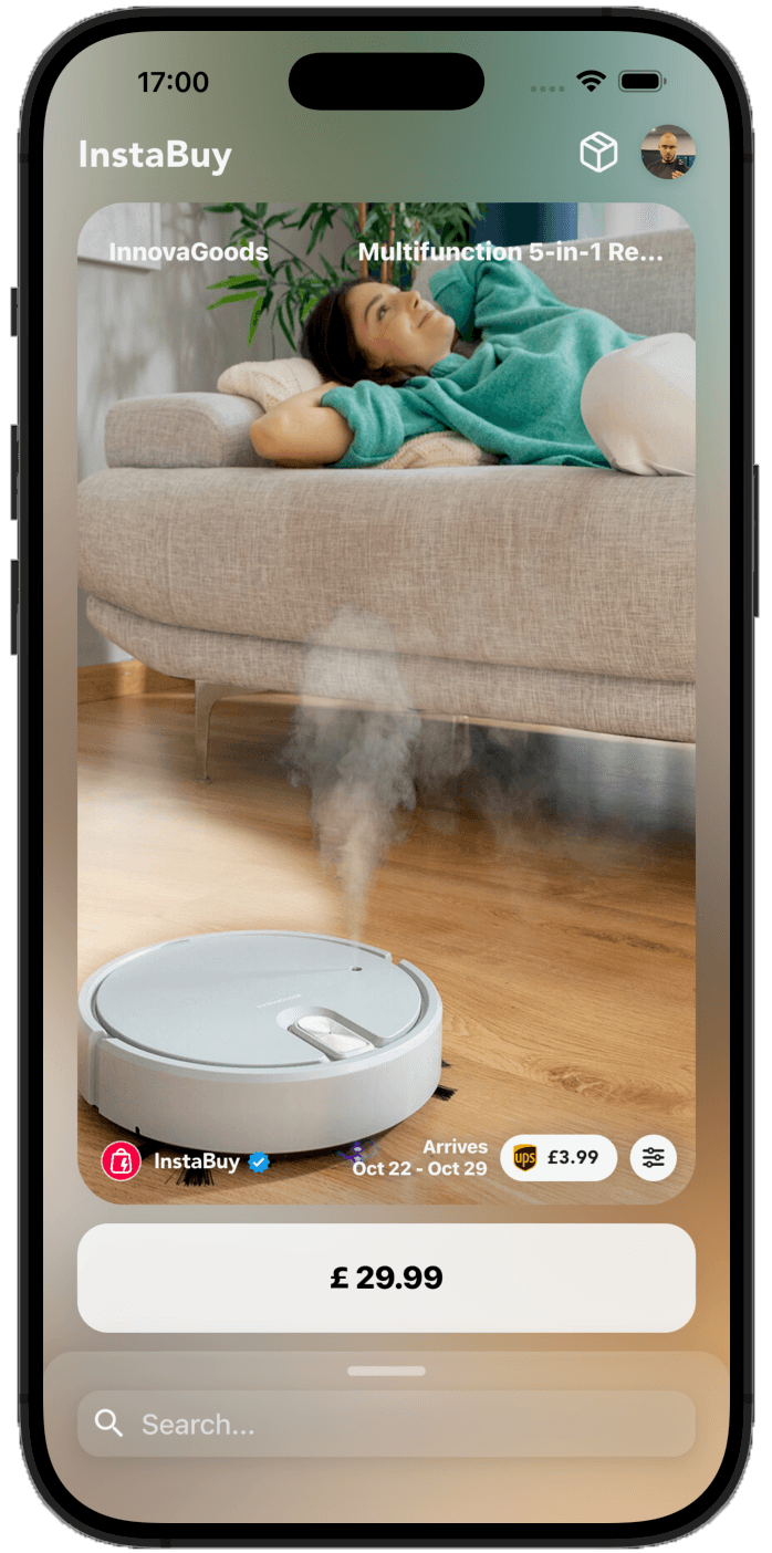 InstaBuy App Preview